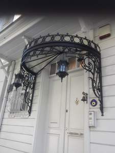 Auvents <span class=keywords><strong>d</strong></span>'<span class=keywords><strong>entrée</strong></span>, pergola, <span class=keywords><strong>auvent</strong></span> <span class=keywords><strong>pour</strong></span> villa, <span class=keywords><strong>fer</strong></span> <span class=keywords><strong>forgé</strong></span>, design personnalisé, haute qualité, style moderne, <span class=keywords><strong>porte</strong></span> <span class=keywords><strong>d</strong></span>'<span class=keywords><strong>entrée</strong></span> extérieure - Product Image 6
