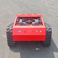 Robot Pemotong Rumput Otomatis dengan Remote Control, Traktor Pemotong Rumput dengan Remote Control, Pengiriman Gratis