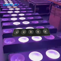 Matriz de garantía de calidad luz LED a todo color 3 en 1 Luz de matriz de control de punto LED 5*30W Luz de escenario led móvil