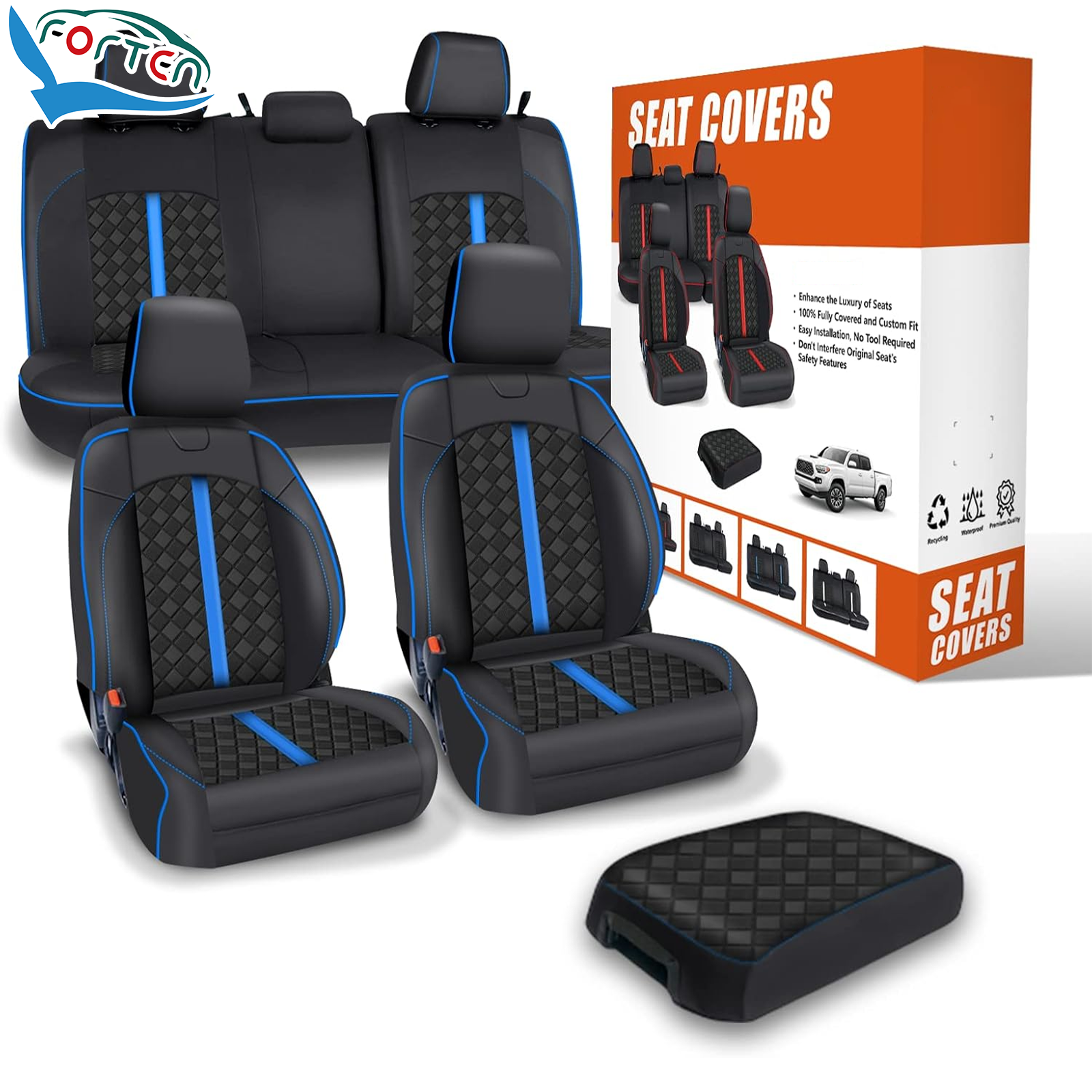 2016-2023 (noir-bleu) et ensemble complet