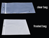 Sacs à vêtements réutilisables en EVA avec trou de suspension, étanches, en plastique, avec fermeture éclair, pour vêtements et chaussures