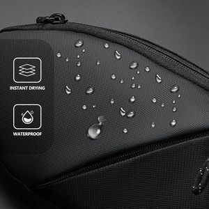 Bolso Bandolera, Riñonera, Bolso de Pecho con Doble Bolsillo, Resistente al Agua, Cinturón para Correr, Porta Teléfono para Mujeres y Hombres - Product Image 3