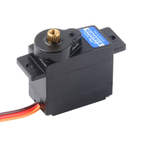 JX PDI-9180MG 10g 180 degrés Engrenage de direction en métal et plastique pour voiture RC, accessoires de mise à niveau, moteur 4.8V-6V avec emballage en boîte colorée