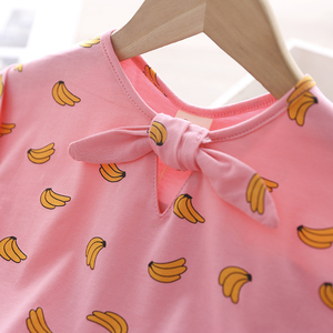 Vêtements d'été pour bébés filles, ensembles de robes en jean fleuries, provenant du marché chinois, achetés sur Aliexpress. - Product Image 4