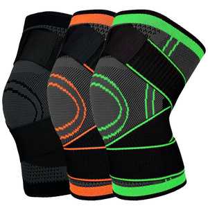 Rodillera de Compresión Profesional de Nylon para Correr, Estabilizador de Rodilla Tejido en 3D, para Baloncesto, Senderismo, Gimnasio, Todas las Estaciones - Product Image 1