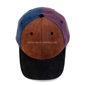 Casquette de baseball en daim non structurée à 6 faces personnalisée, vente en gros d'usine, casquette de baseball avec broderie 3D, chapeau de sport - Product Image 3
