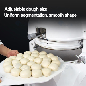 Máquina semiautomática para redondear bolas de masa, máquina para hacer bolas de masa de acero inoxidable para panaderías, pizzerías - Product Image 4