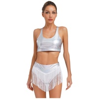 Femmes Sexy Line Dancing Costume de danse contemporaine Formation Dancewear Performance Wear Stage Club Pole Dance Wear