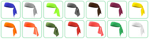 Fascia per Capelli Personalizzata con Logo e Fascia Anti-Sudore per Yoga, Fitness ed Esercizio Fisico con Fascia Corsair - Product Image 2