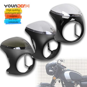 Modifié Retro 7 "Cafe Racer pour Honda GN125 Motos Phare Capot Carénage Capot Lumière Ranger - Product Image 3