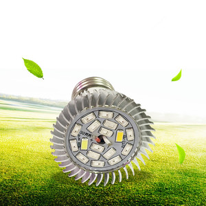 Phyto-lamp LED GU10 de 18W y 28W, lámpara E27 de espectro completo para cultivo de plantas, lámpara <span class=keywords><strong>UV</strong></span> IR Fitolamp, bombillas para plantas de interior, - Product Image 5
