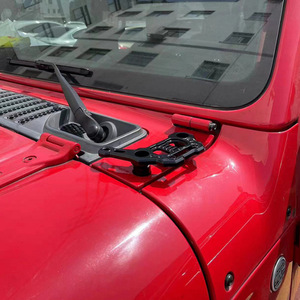 Soporte de luz de doble capa de aluminio para pilar A, accesorio de montaje en carrocería para Jeep Wrangler JL - Product Image 3