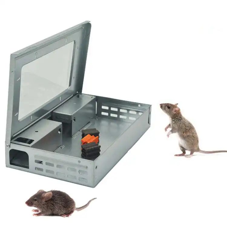 Desain baru kontrol hama Multi menangkap kotak kandang elektronik stasiun umpan tikus perangkap tikus