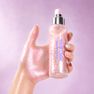 Spray <span class=keywords><strong>Iluminador</strong></span> Líquido con Brillo Personalizado, Bruma Iluminadora Corporal, Marca Privada, Proveedor ODM, 4 Tonos, Spray con Purpurina - Product Image 3