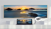 Alliage d'aluminium haute vitesse Type C vers HDMI Câble vidéo AOC USB Type C vers HDMI pour téléphone TV et ordinateur portable Résolution 4K pour HDTV