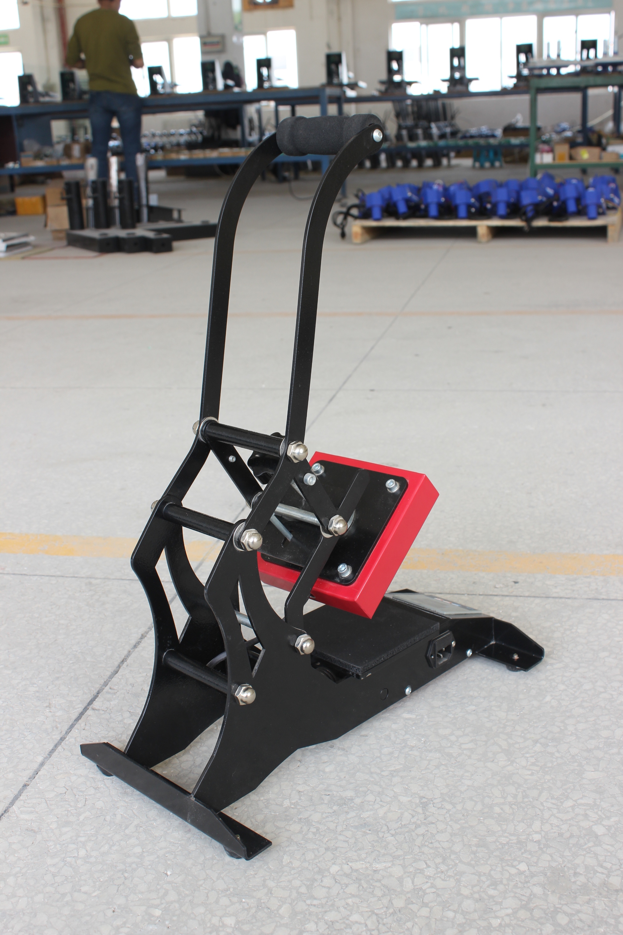 New Mini Hand Operated Sticker Cloth Printing Heat Seal Press Transfer Machine · image 5