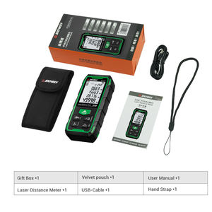 स्ंडवे sw-gt ग्रीन आउटडोर रेंजफाइंडर 50 मीटर चुंबकीय बल ओएम लेजर दूरी मीटर - Product Image 4