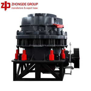 Trituradora de cono de alta finura ZHONGDE con motor de CA para minería y procesamiento de minerales - Product Image 2