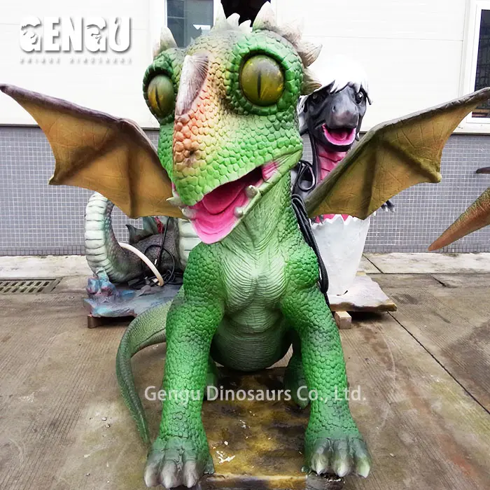 Naga Kartun Karakter Kartun Dinosaur Model