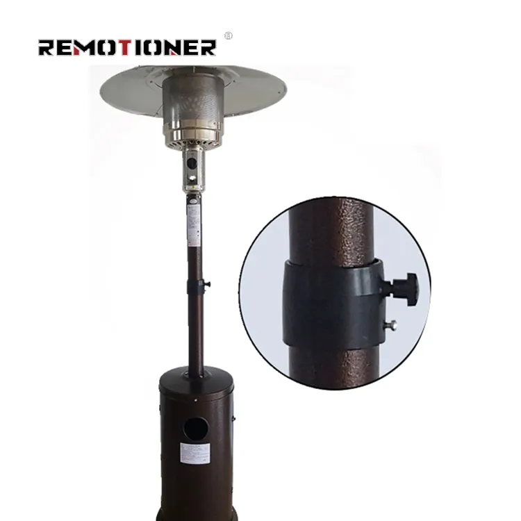 Outdoor Gas Heater Umbrella Stove Reflector Protective Fireplace Natural Gas Patio Heater