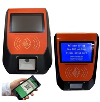 Escritor lector de tarjetas Mifare con escáner de código 1D y 2D para sistema AFC de recolección de tarifas de autobús
