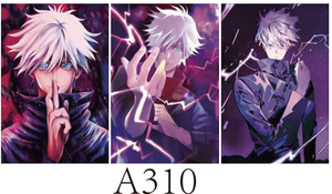 500 Design 40*30cm Immagine Lenticolare 3D con Effetto Flip Anime <span class=keywords><strong>Jujutsu</strong></span> <span class=keywords><strong>Kaisen</strong></span> Poster Cinematografico Lenticolare 3D in Plastica Arte da Parete Confezione in Sacchetto OPP - Product Image 4