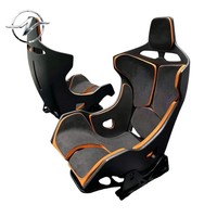 Asiento Deportivo Ergonómico Personalizado YZ de Fibra de Carbono, No Impermeable, para McLaren 540C 570S 570GT 650S 720S 600LT