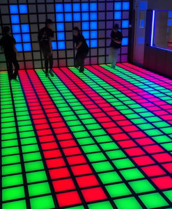 Juego Interactivo de Integración de Equipos en Interiores, Sala de Juegos Deportivos, Cuadrícula de Píxeles Activa de 30x30 cm, Juego de Activación, Luz LED para Piso, Juego de Baile - Product Image 4