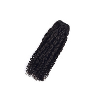 RONGXIN Vente en gros de mèches de cheveux humains vierges Remy brésiliens bouclés, cuticules naturelles alignées, extensions à tisser pour perruques