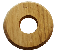 Usine En Gros Personnalisable Bois Radiateur Tuyau Rosette Couverture Grain De Bois Décoratif En Plastique Collier Meubles Accessoires