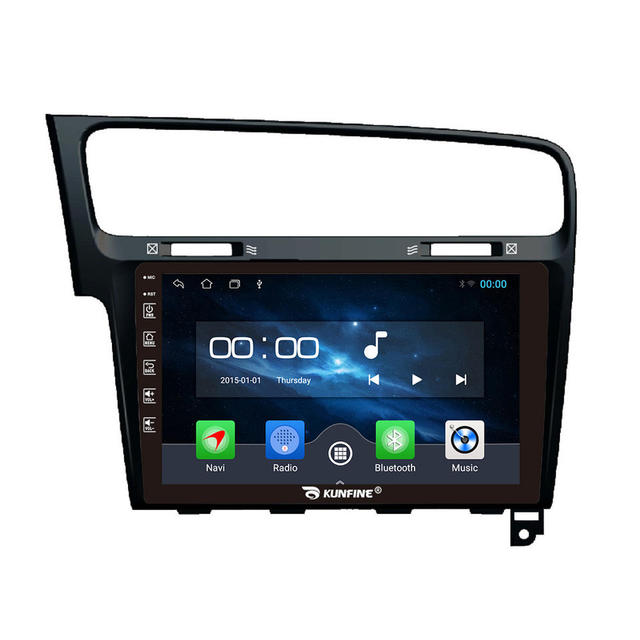 For VW GOLF7 2014-2019 10 Inch Headunit Device Double 2 Din Octa-Core Quad Car Stereo GPS Navigation Android Car Radio
