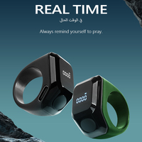 Montre connectée intelligente de mode avec compteur de Tasbih, connexions sans fil, suivi cardiaque et fonction Zikr