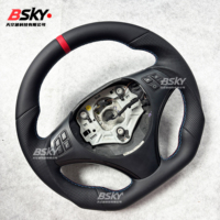 Volant sport M personnalisé de la série E pour BMW E60 X5 E70 X6 E71 E81 E82 E83 E84 E85 E87 E88 E89 E90 E91 E92 E93 M3 M5