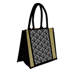 Bolsa de Yute Ecológica, Personalizada, Reutilizable y Moderna para Damas, con Asa de Algodón Suave - Product Image 5