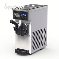 Machine à glace molle professionnelle 220 V, haute productivité, saveur unique, petite machine à yaourt et crème glacée, la meilleure