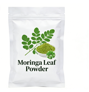 Poudre d'extrait de feuilles de Moringa pure et naturelle en vrac, poudre de Moringa 100% pure, poudre de feuilles de Moringa - Product Image 1