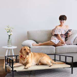 Refrigeración levantada cama de mascotas con malla textilena antideslizante asequible y barata cama de perro - Product Image 6