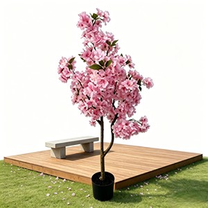 Artificial <b>Plant</b> Sakura Tree Home Indoor Decoration - Product Image 5