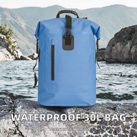 Sac à dos unisexe 30L en PVC imperméable, tendance, motif lettres, antivol, compartiment ordinateur, idéal randonnée - Grande Vente