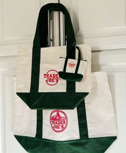 Bolsas de Compras Grandes de Trader Joe's Color Lavanda - Product Image 5