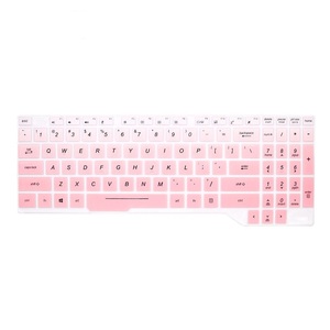 Coque de <span class=keywords><strong>protection</strong></span> de <span class=keywords><strong>clavier</strong></span> en silicone colorée pour ordinateur portable <span class=keywords><strong>Asus</strong></span> FX63 FX63 FZ63.ZX63 – Vente en gros - Product Image 2