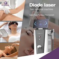 Mesin Penghilang Bulu Laser Dioda Berkinerja Tinggi 2026 755nm 808nm 940nm 1064nm dengan Detektor Rambut AI untuk Klinik Kecantikan Profesional