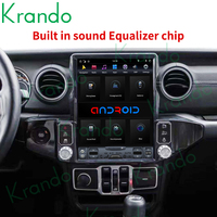 Krando 13 pouces écran Vertical Android voiture vidéo payeur tableau de bord Radio GPS Navigation pour Jeep Gladiator Wrangler JL 2018-2021