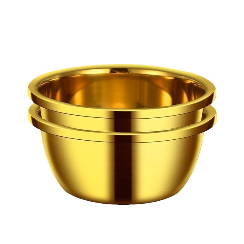 Lavabo doré 30 cm [Lot de deux]