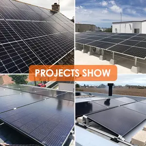 Гибридная солнечная энергетическая система, полный комплект 5 кВт 10 кВт 30 кВт, система солнечной энергии для дома
