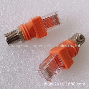 Fabricant personnalisé <span class=keywords><strong>RJ45</strong></span> RF 8P8C mâle F femelle <span class=keywords><strong>Prise</strong></span> tête cristal Matériau de contact en cuivre <span class=keywords><strong>Prise</strong></span> femelle <span class=keywords><strong>coaxiale</strong></span> - Product Image 3