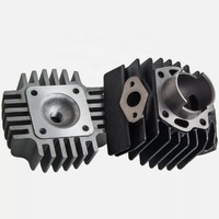 Kit Cylindre Moto Big Bore 44mm LT50 LAT50 avec Joint de Culasse et Kit Piston Moto