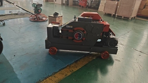 Machine à couper les barres d'armature, moteur électrique 380V, haute productivité, entraînement par engrenages, équipement de construction, 4kW, garantie de 2 ans - Product Image 3