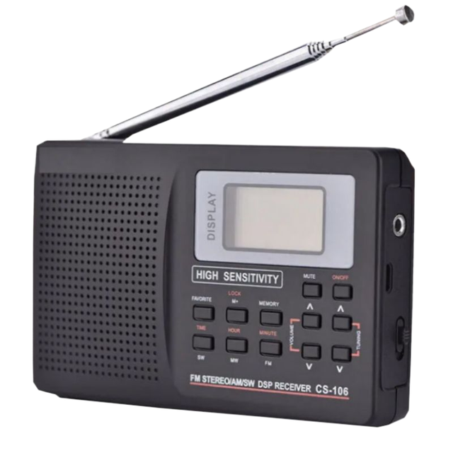 Factory Wholesale Multiband Multifunction Digital with Screen HD Display Broadcast Radio AM 10KHZ Tuner