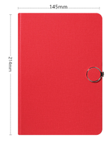 Carnet de notes A5 en cuir PU avec fermeture magnétique